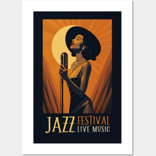 Jazz Festival Live Music Posters and Art